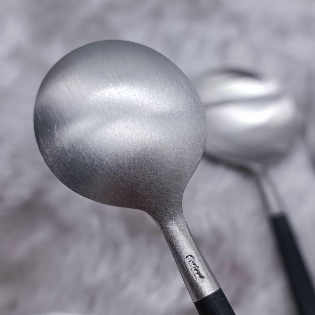 クチポール　カトラリー　ゴアシリーズ　スターターセット　ブラック　６点セット