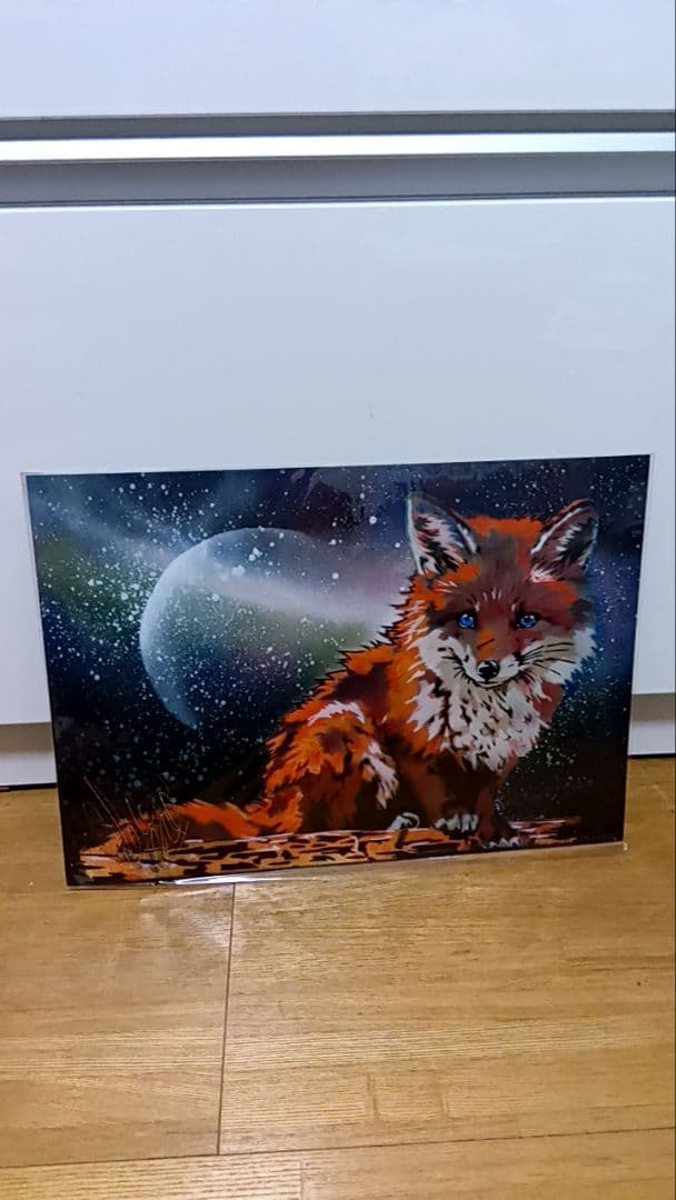 『コロボックルさんへ』スプレーアートエデンさんの作品です