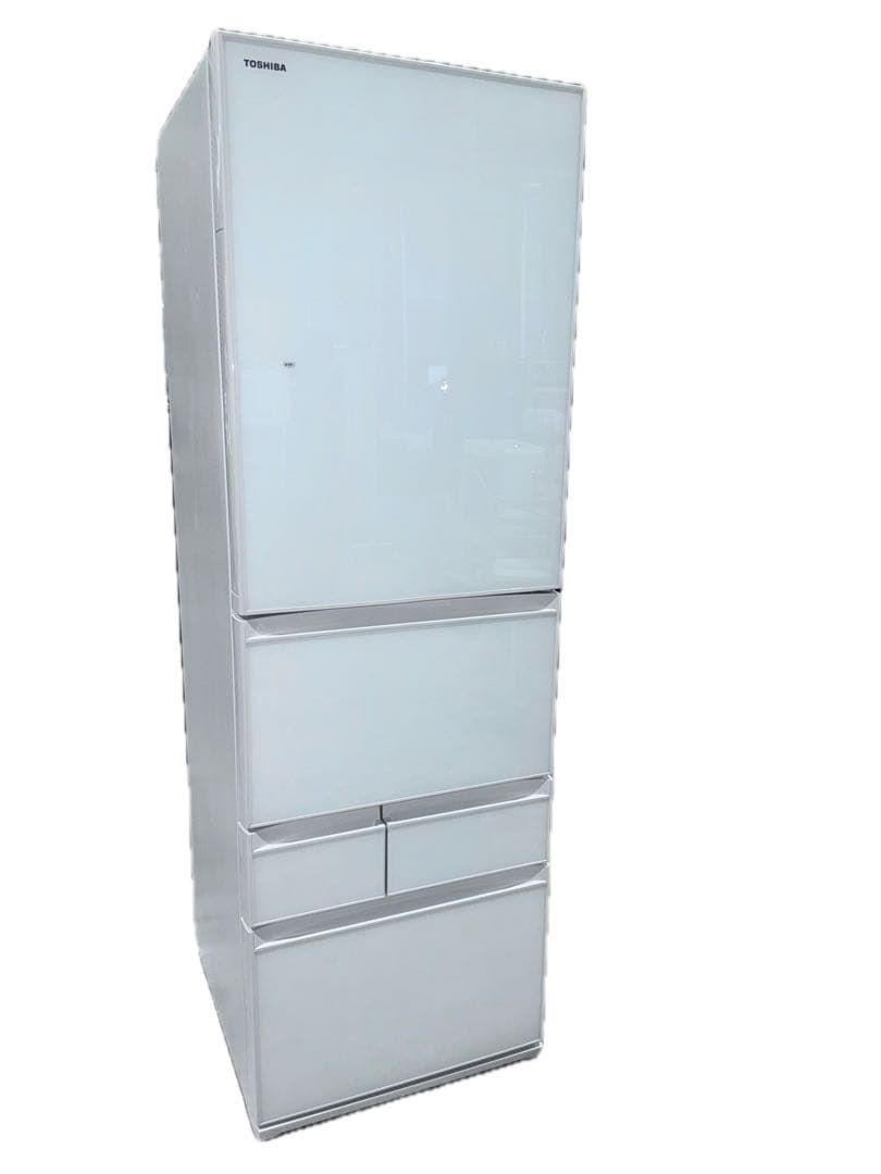 TOSHIBA 411L 冷蔵庫 GR-T41GXK(EW) 2022年製 ⑤