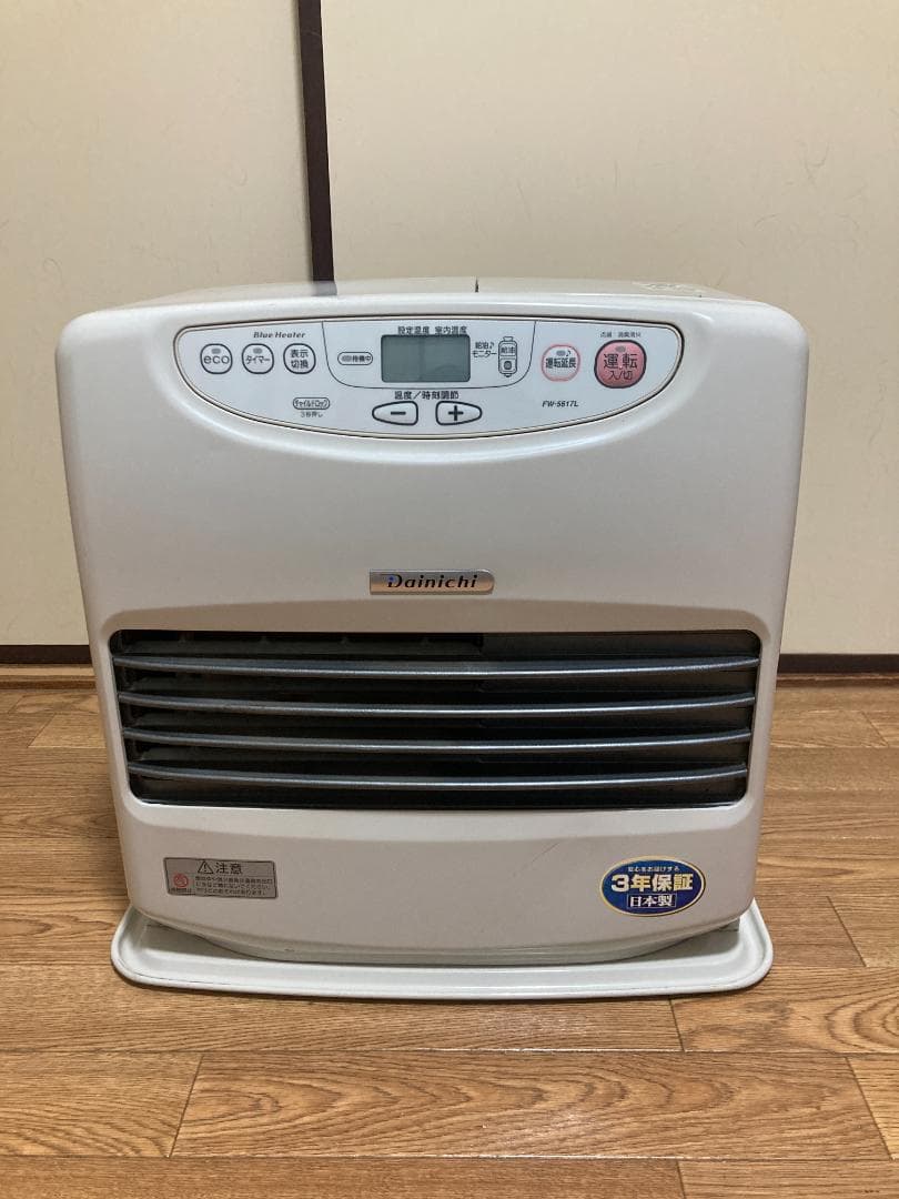 ★美品★9.0L■ダイニチ石油 ファン ヒーターFW-5617L■2018年製