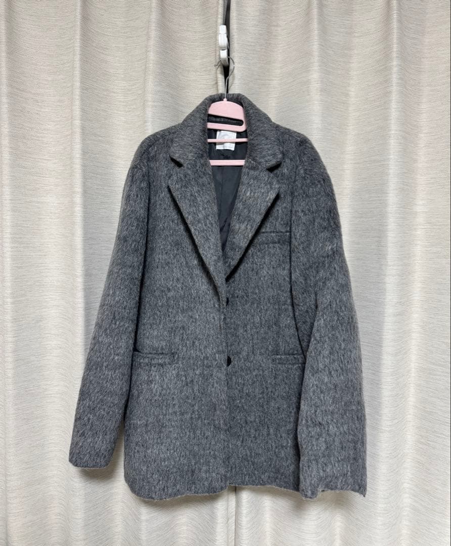 HTM★ シャギーテーラードジャケット