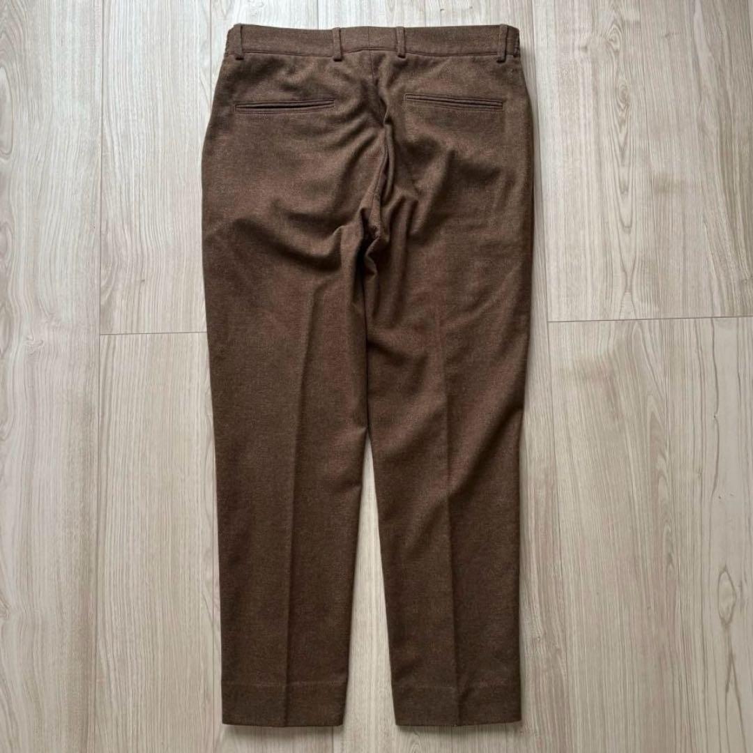 【美品】ジャブスアルキヴィオ MASACCIO 48 ウールフランネル ブラウン