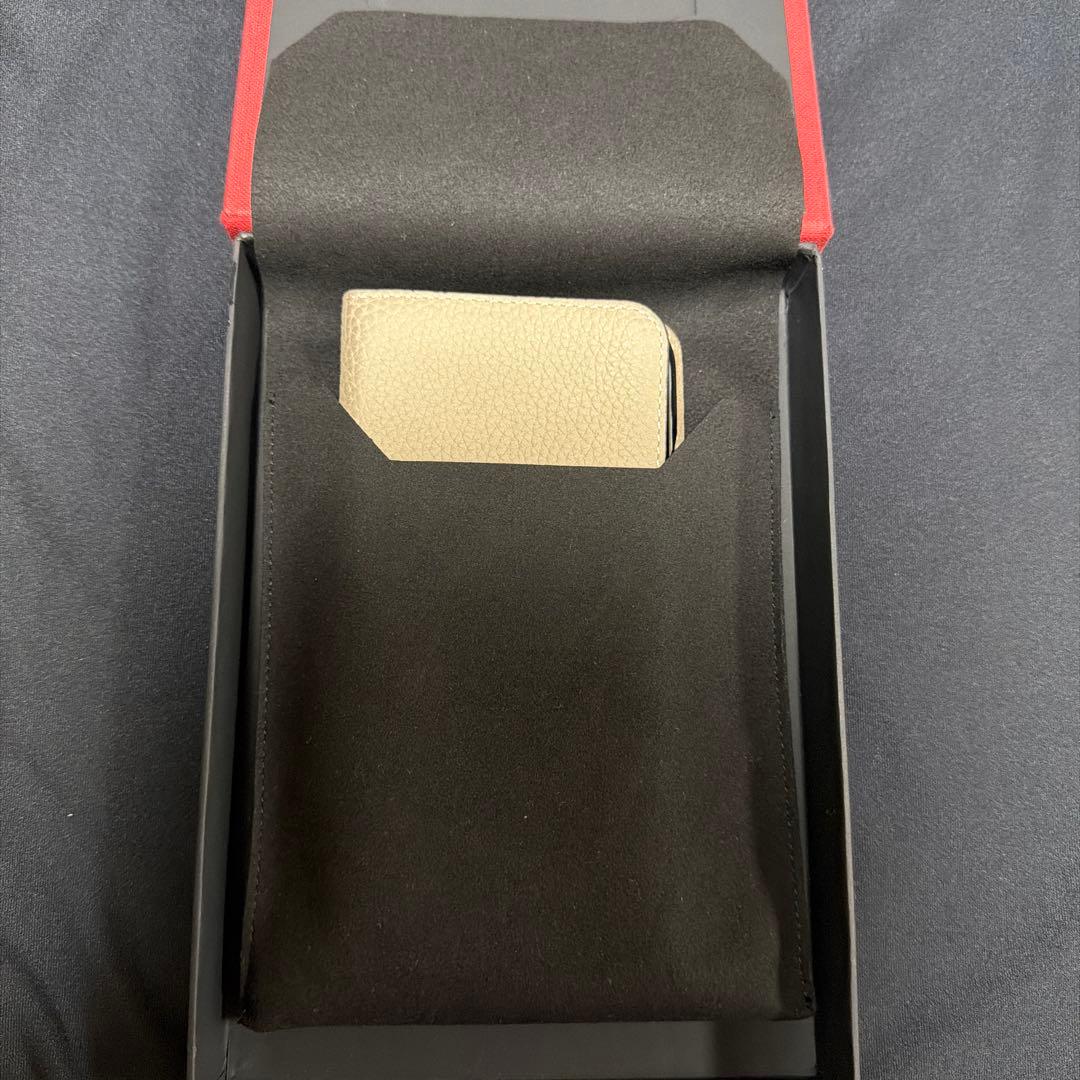 BONAVENTURA グレージュ 手帳型iPhoneケース 11