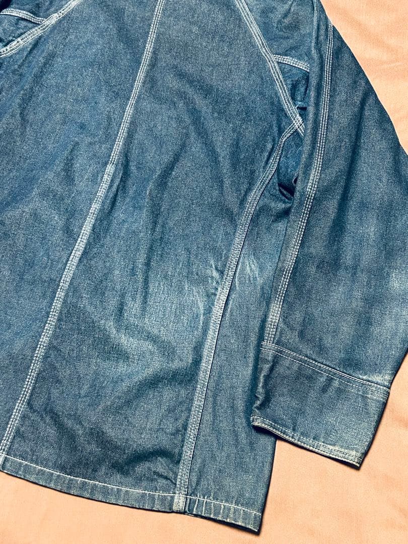 希少濃紺 80s 90s BROOKLYN OVERALL デニム カバーオール