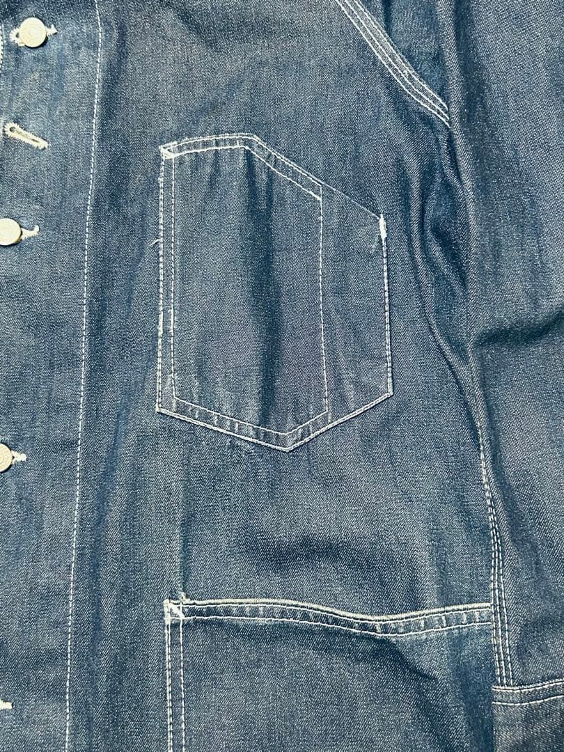 希少濃紺 80s 90s BROOKLYN OVERALL デニム カバーオール