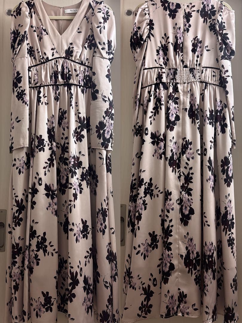 ワンピース Herlipto Muse Floral Cut-Out Dress