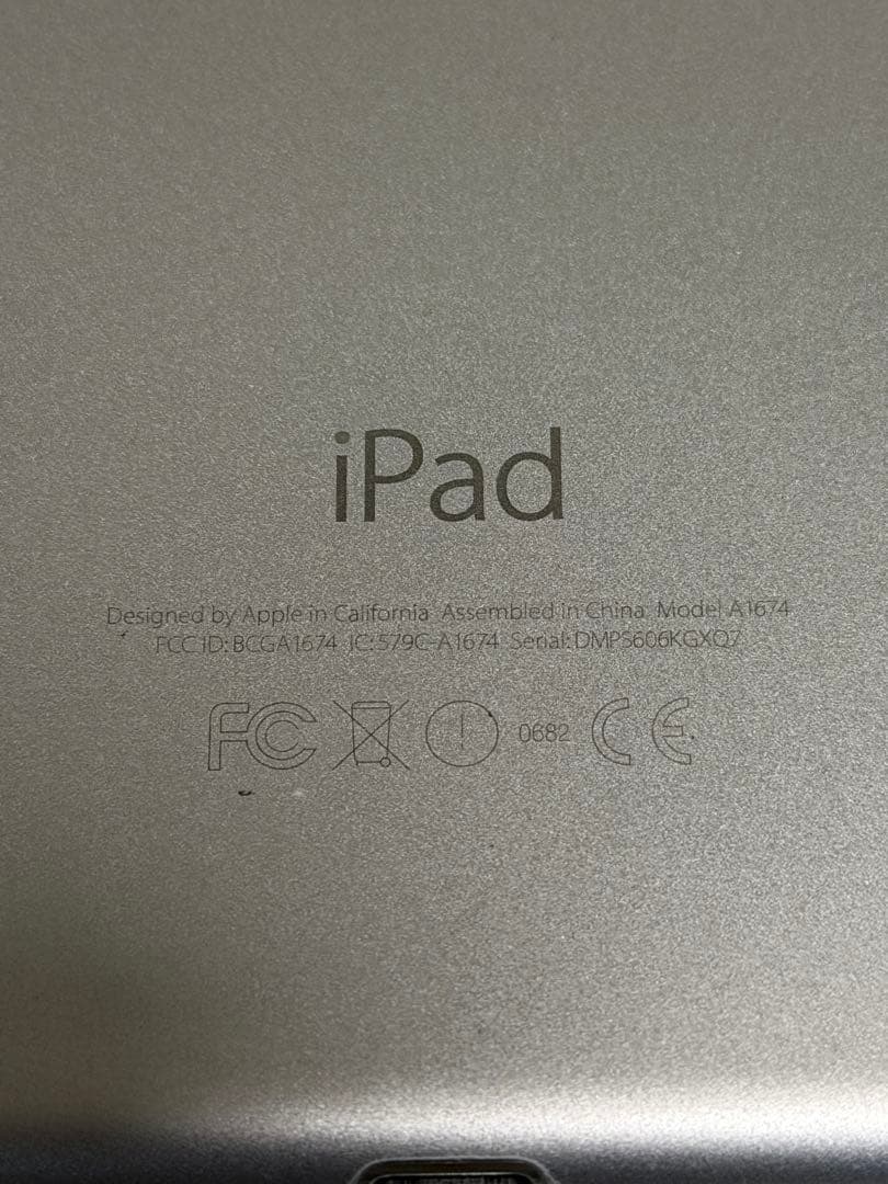 iPad Pro 9.7インチ 256GB (第1世代) セルラーモデル