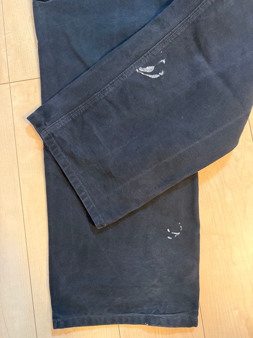 Carhartt ペインターパンツ W38 L32 B11 BLK ブラック 黒
