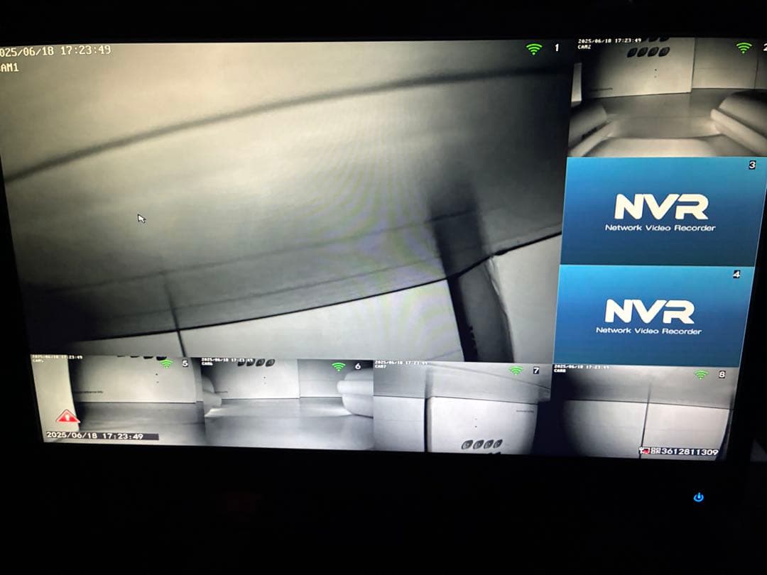 新品ANRAN防犯カメラ無線ダブルアンテナ型8チャンネルセットHDD無し