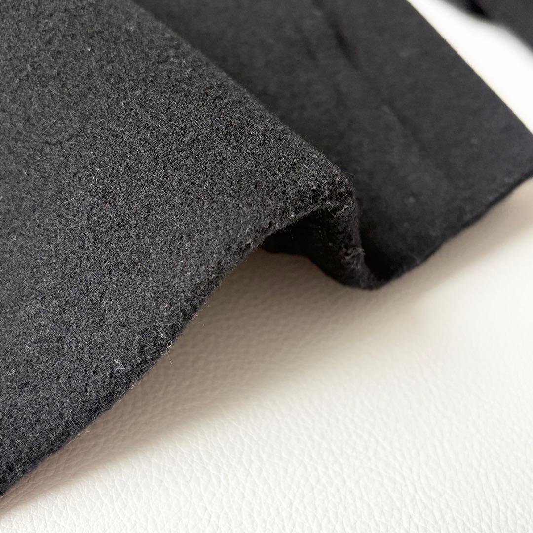 2958y美品　ヘルムートラング　スタンドカラーミドルコート　黒