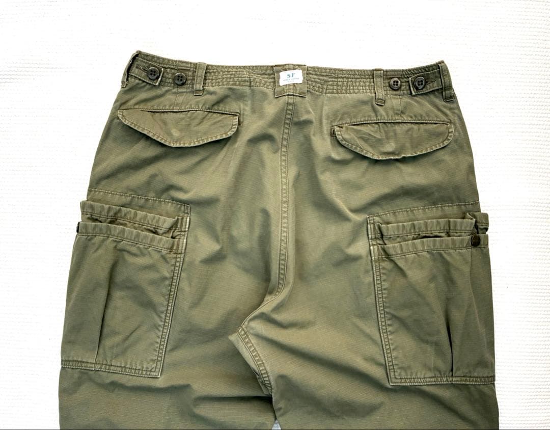 SASSAFRAS ササフラス OVERGROWN PANTS