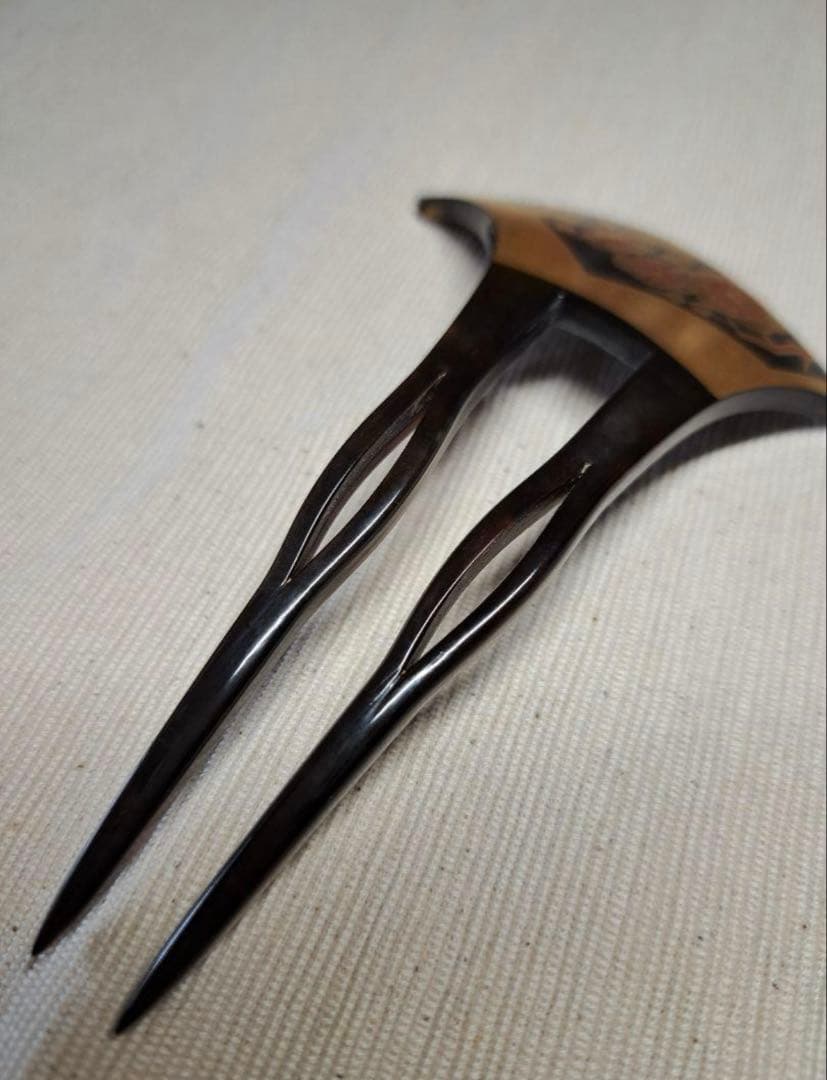 本鼈甲かんざし「光山」