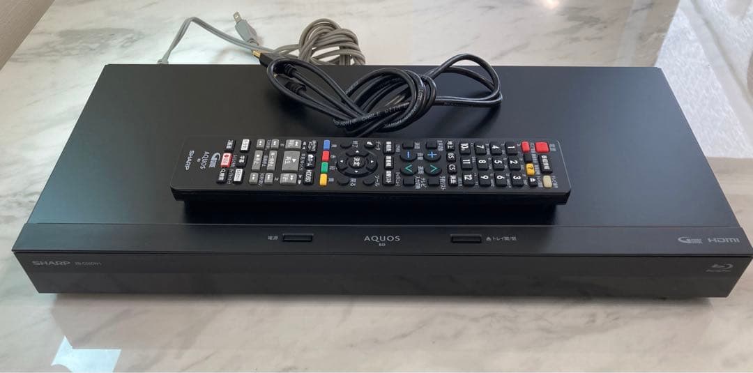 2021年製　シャープ　ブルーレイレコーダー　2B-C05DW1