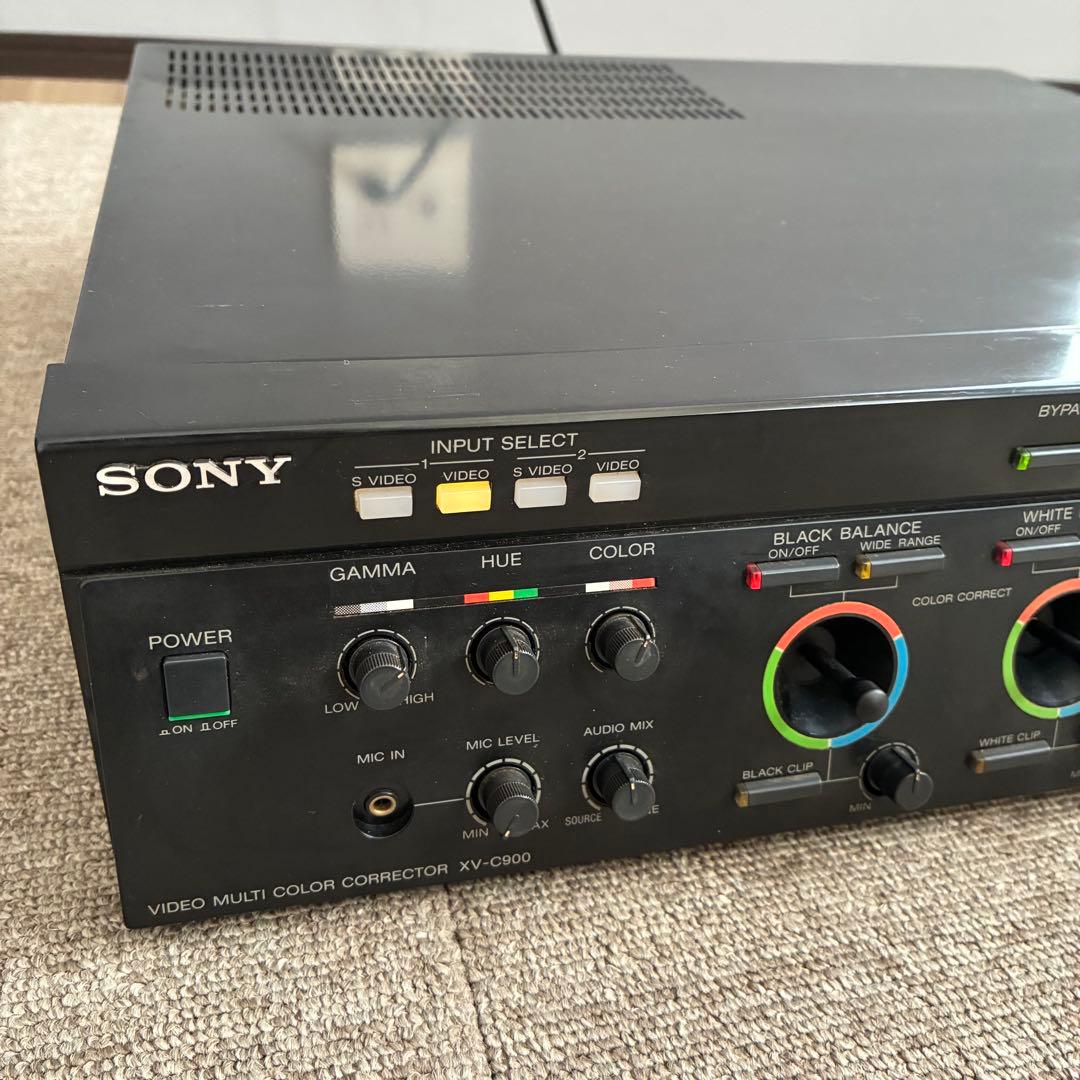 SONY ビデオマルチカラーコレクター XV-C900 映像 エフェクター