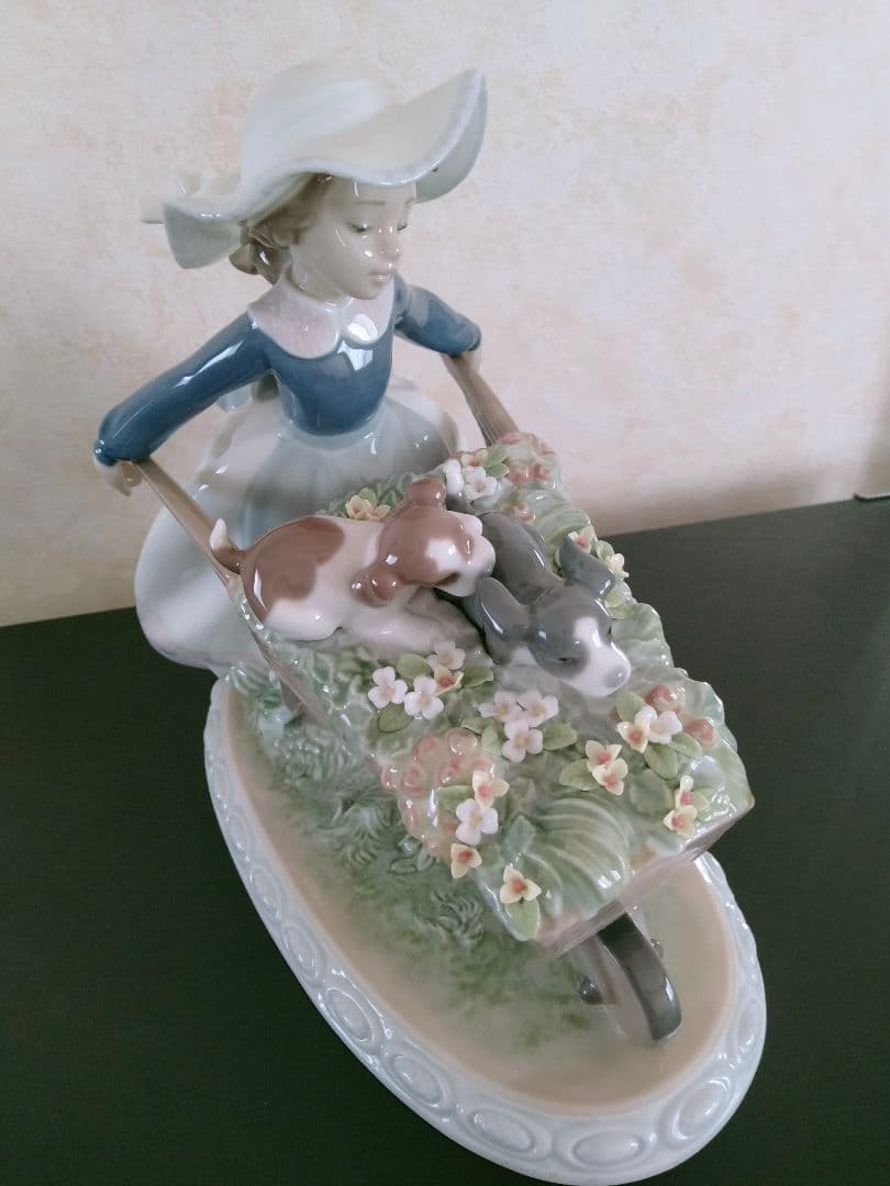 リヤドロ「乗せてあげる！！」新品同様