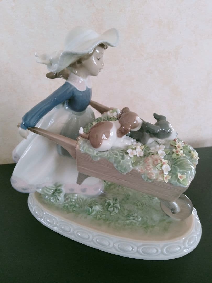 リヤドロ「乗せてあげる！！」新品同様