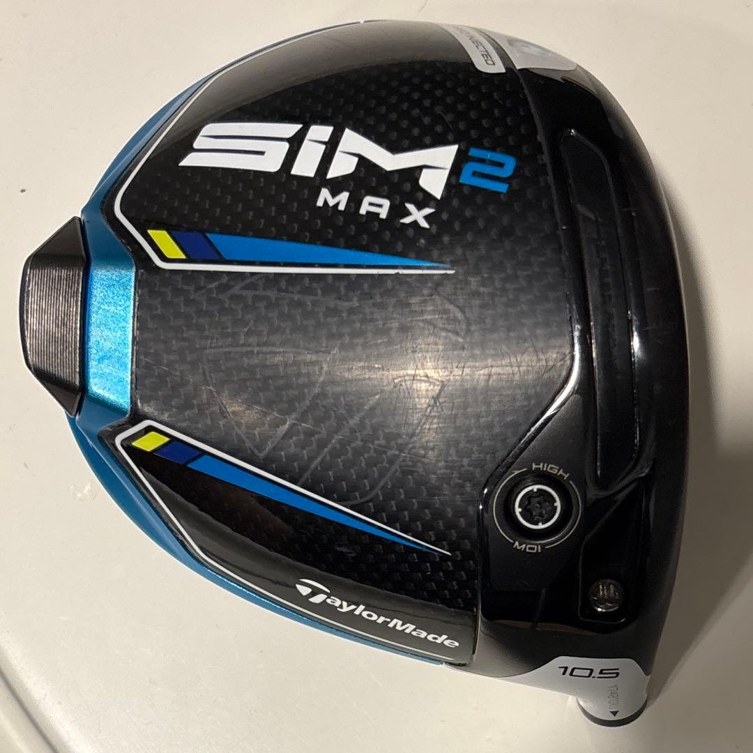 TaylorMade SIM2 MAX ドライバー 10.5度　ヘッドのみの