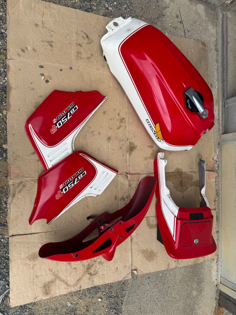 きらきら屋さん用　CB750F ボルドール 外装セット rc04