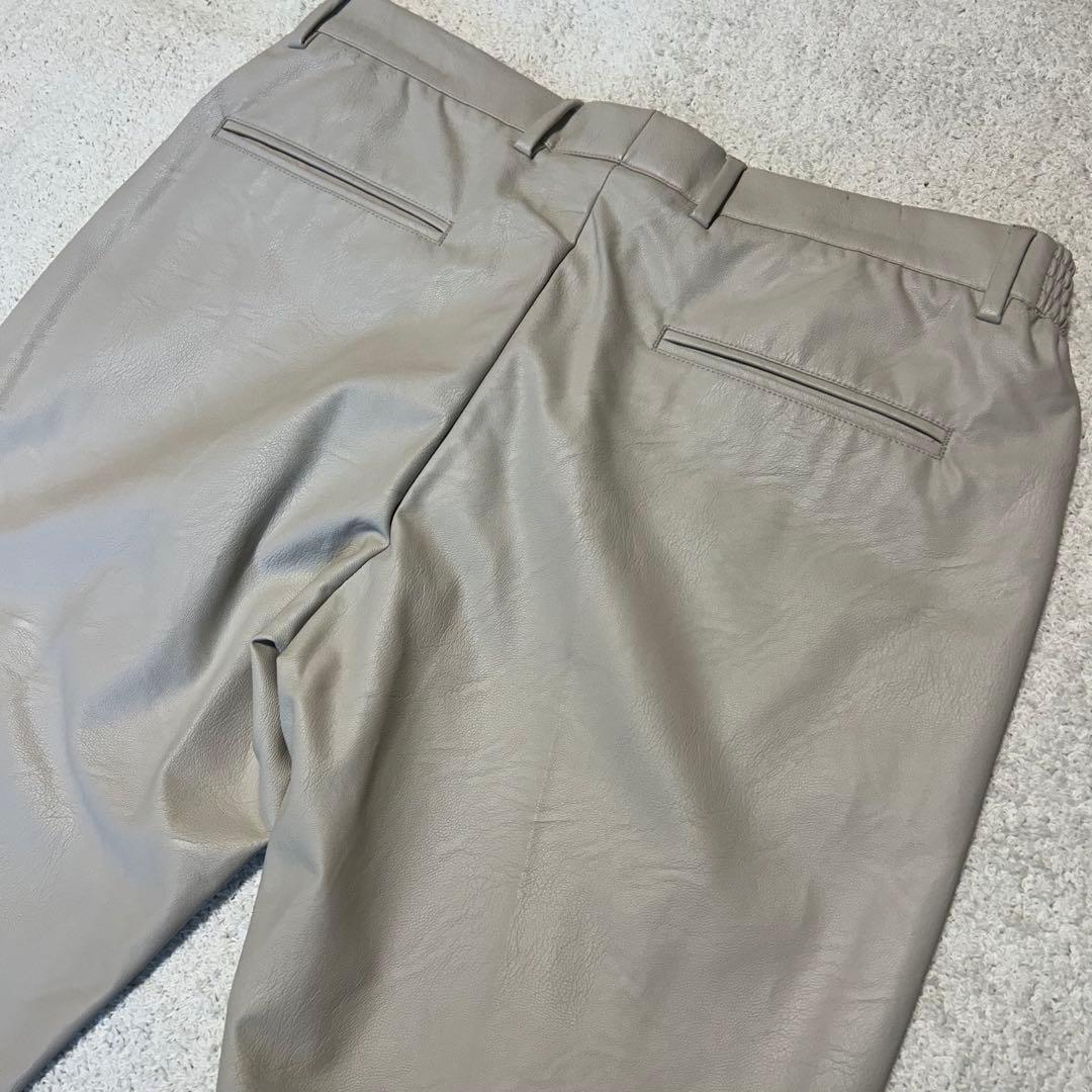 ジャブスアルキヴィオ　マサッチョ　シンセティックレザーパンツ　70周年記念　50