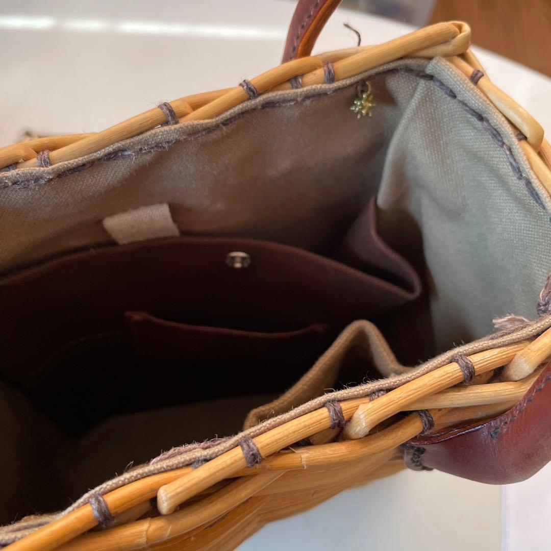 エバゴス ebagos 手提げカゴバッグ