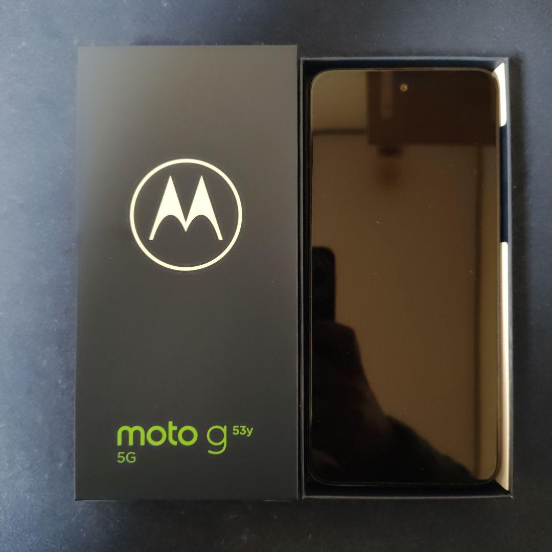k*f様 Motorola moto g 53y 5G 本体 ペールピンクYmo