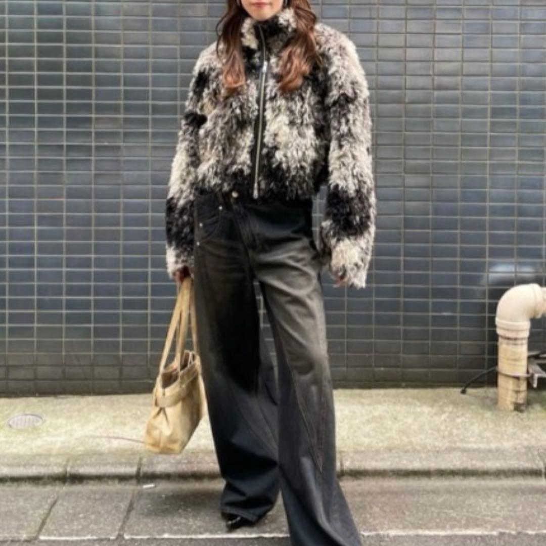 SLY カールド ボア ブルゾン