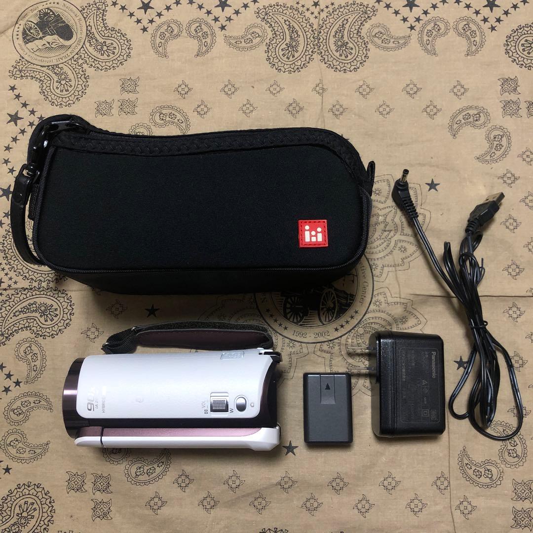 美品 Panasonic HC-W570M Wi-Fi内蔵 ビデオカメラ