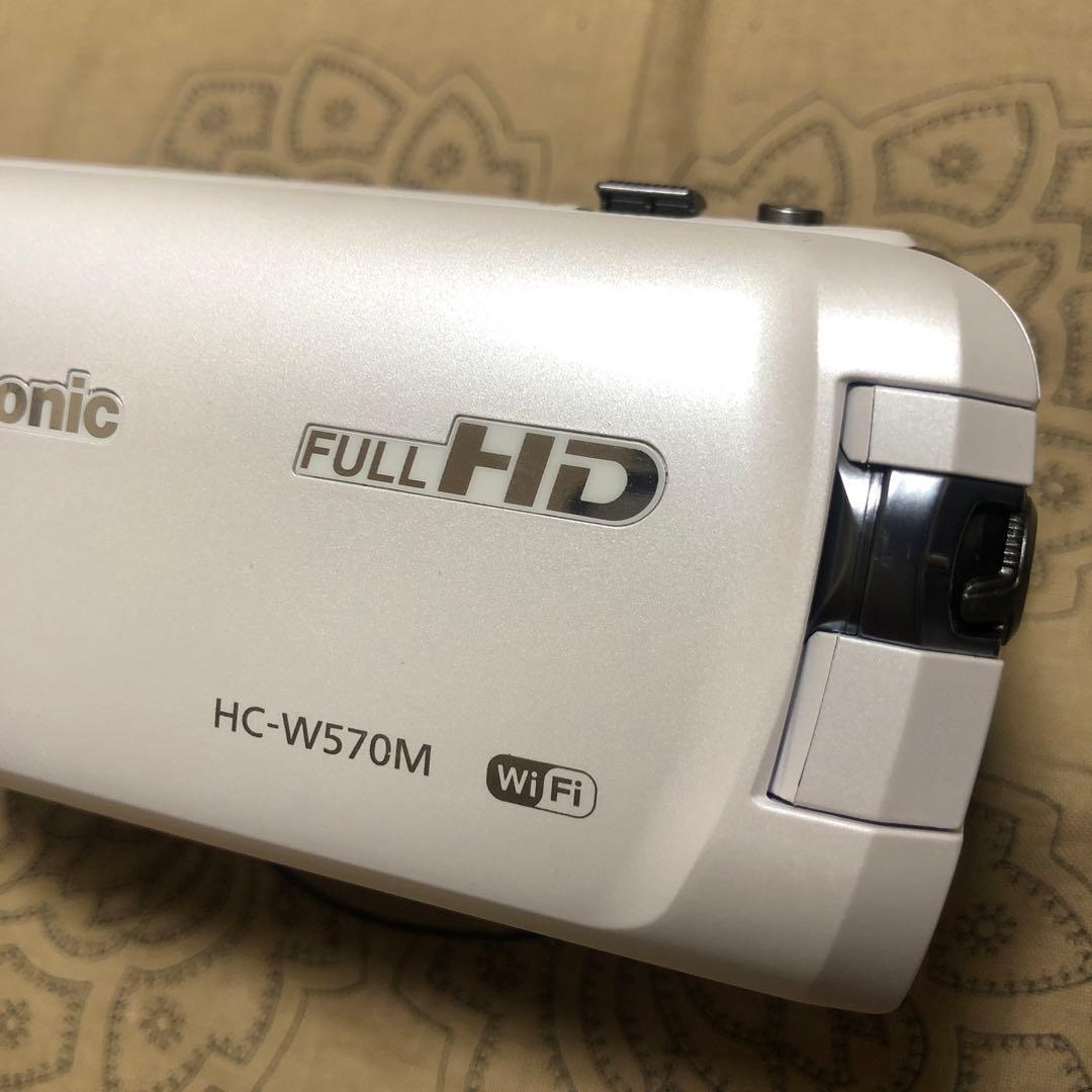 美品 Panasonic HC-W570M Wi-Fi内蔵 ビデオカメラ