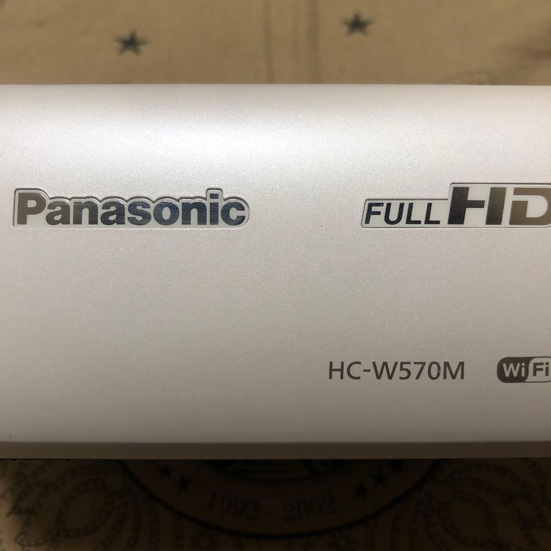 美品 Panasonic HC-W570M Wi-Fi内蔵 ビデオカメラ