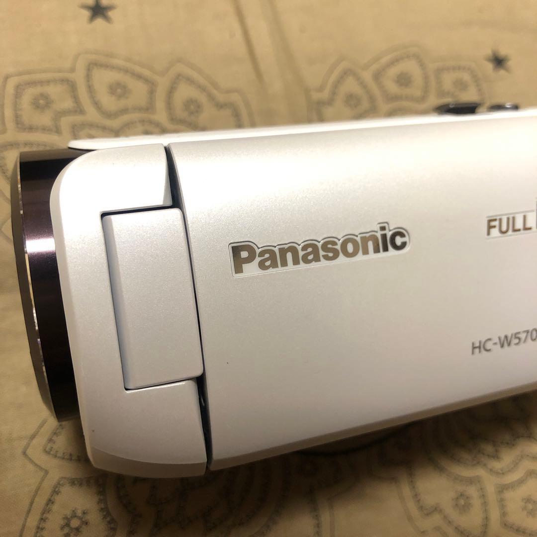 美品 Panasonic HC-W570M Wi-Fi内蔵 ビデオカメラ