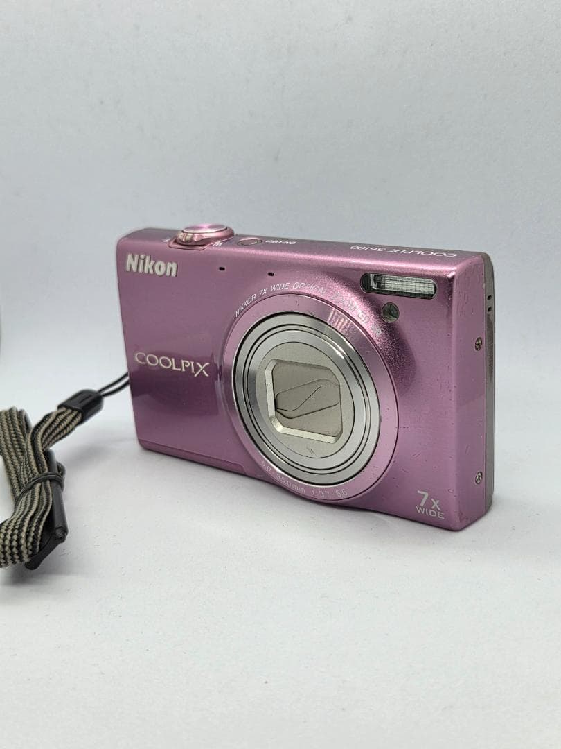 【スマホ転送OK】ニコン Nikon COOLPIX S6100 ピンク