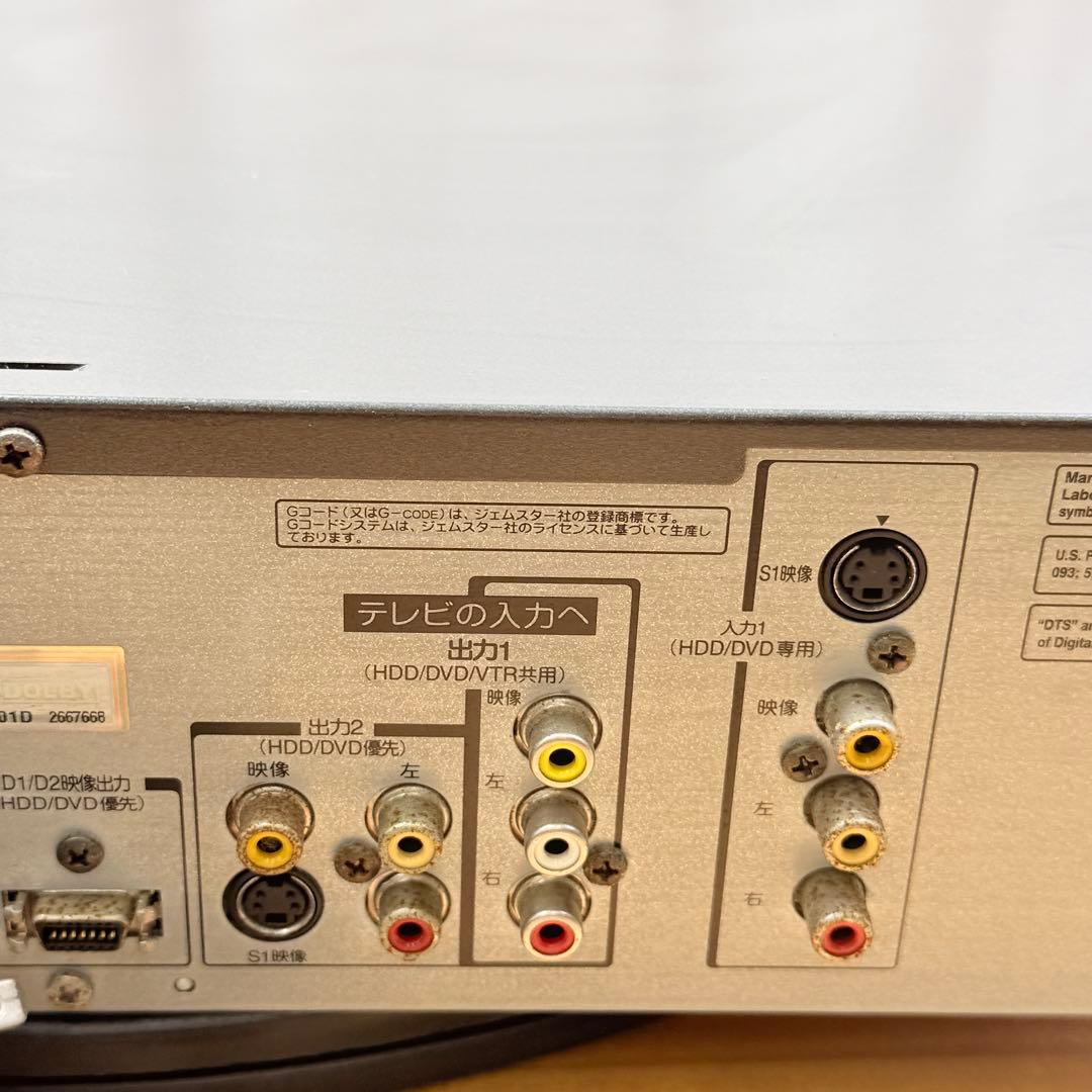 TOSHIBA HDD VHS DVD レコーダー デッキ AK- V100