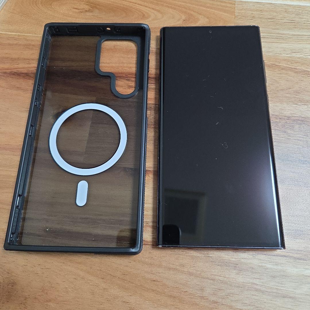 docomo Galaxy S22 Ultra ブラック SIMフリー判定○