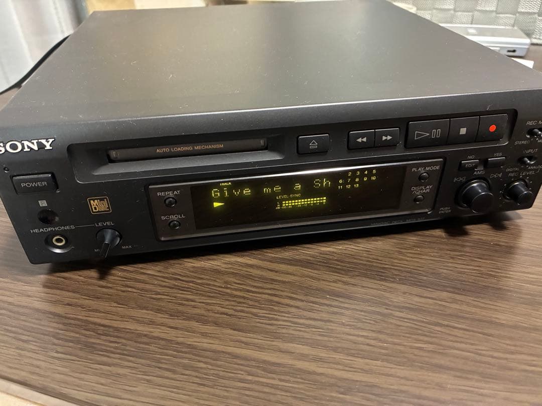 SONY(ソニー) MDS-S37 MDデッキ 録音再生
