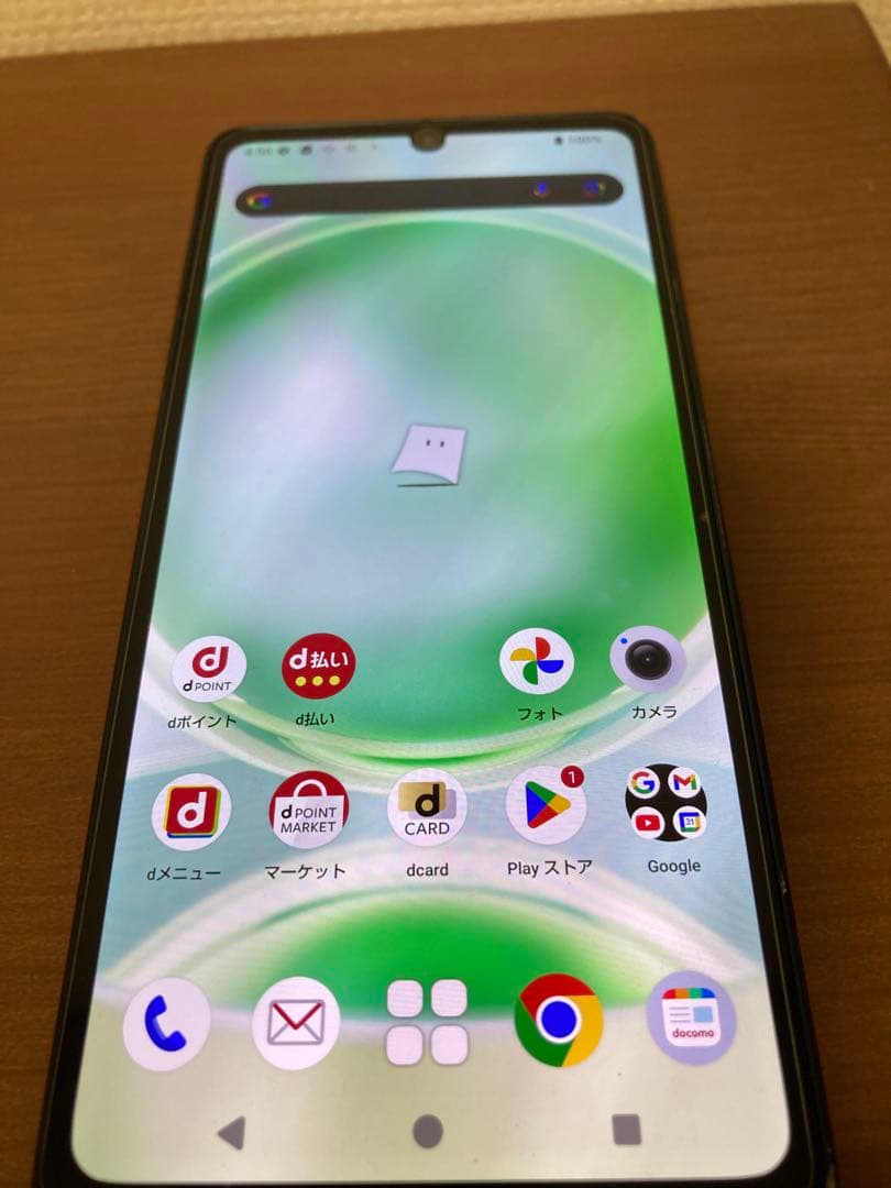 AQUOS sense8 コバルトブラック SIMフリー　電池良好　付属品あり