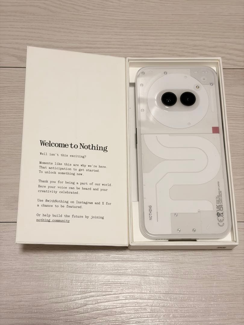 【即購入⭕️】Nothing Phone 2a ホワイト 128GB