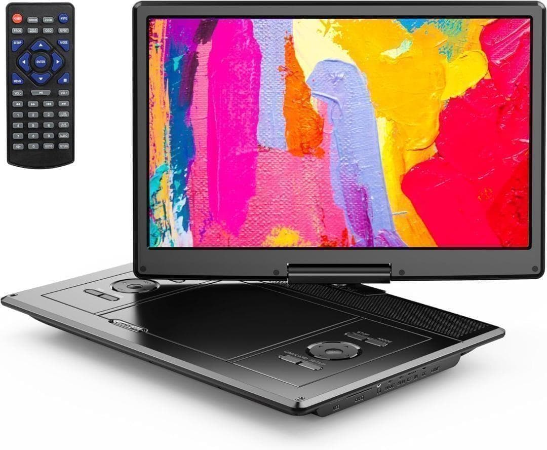 rabi！【M3184-123-90】ポータブルDVDプレーヤー