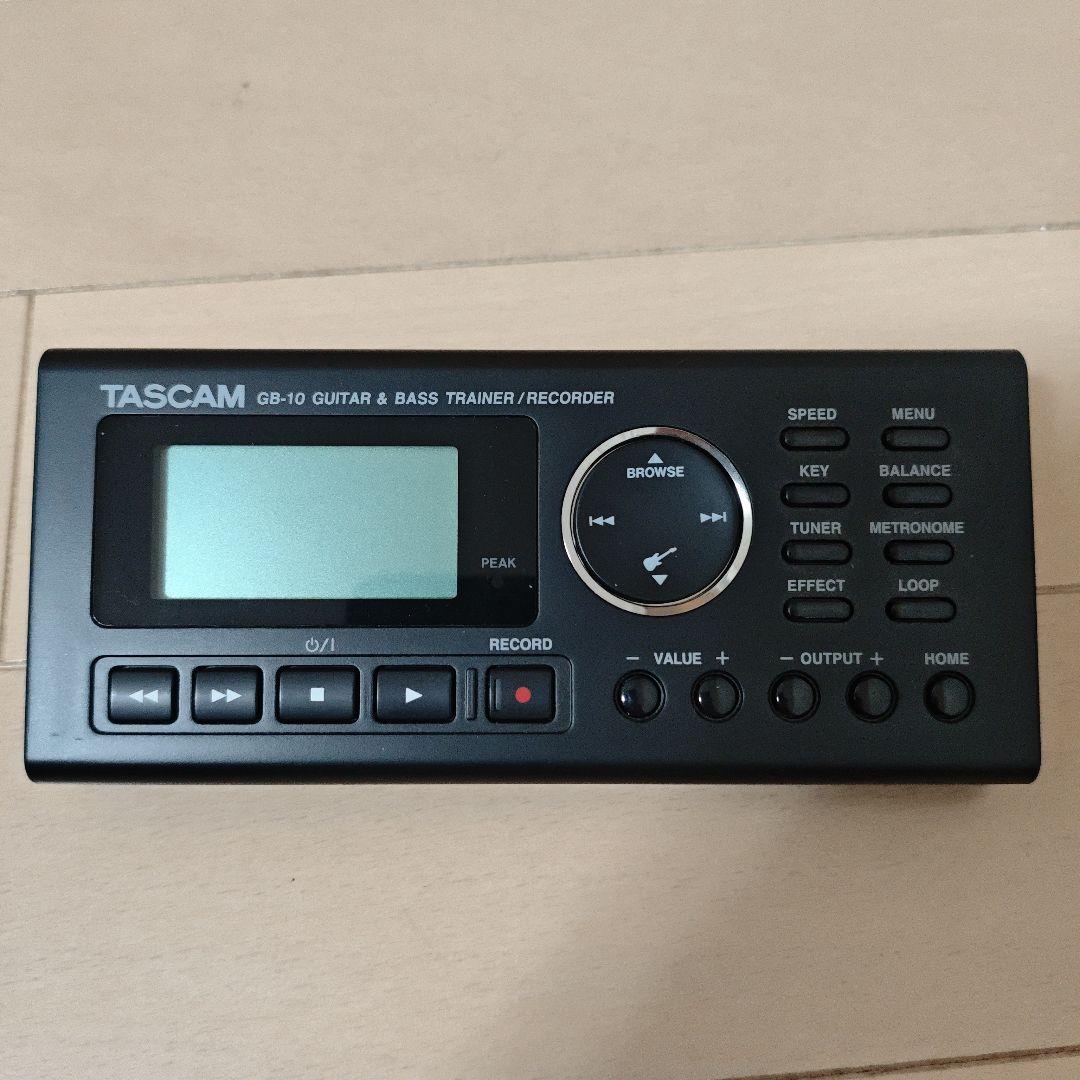 TASCAM GB-10 ギター＆ベーストレーナー　ACアダプター付属