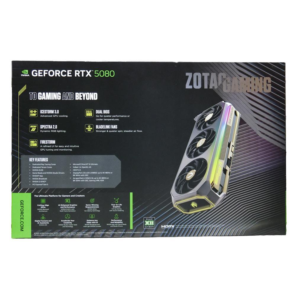 ZOTAC GeForce RTX 5080 グラフィクボード