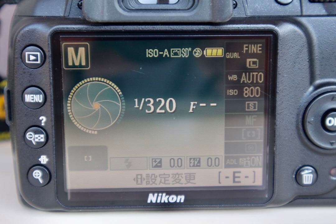 Nikon D3000 動作品　充電器付