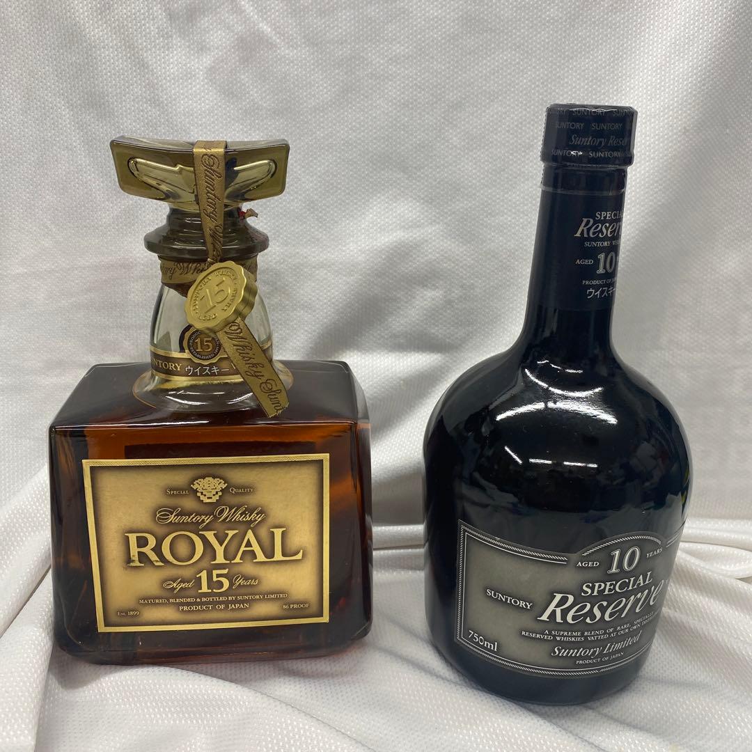  ゴールド15年 & SPECIAL RESERVE 10年 セット