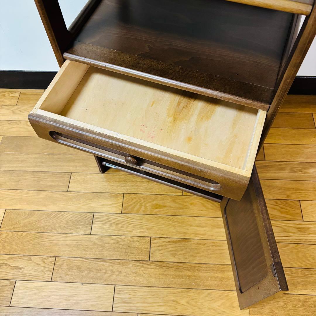 カリモク　karimoku 電話台　コンセント付　キャビネット　サイドボード