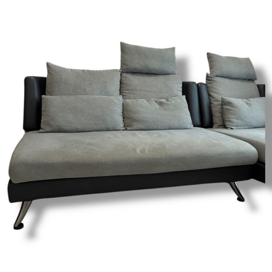 ニトリ 2人掛けソファ 布張り ①のみ