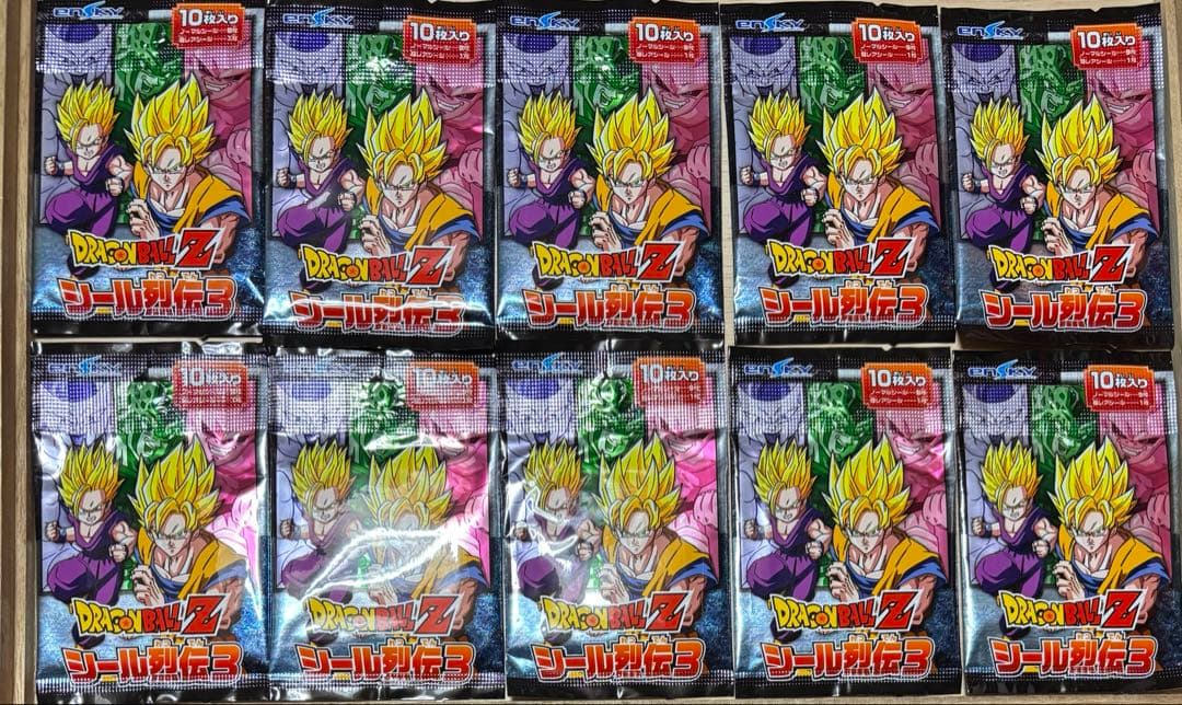 ドラゴンボールZ シール烈伝　　　10パックセット　新品未開封