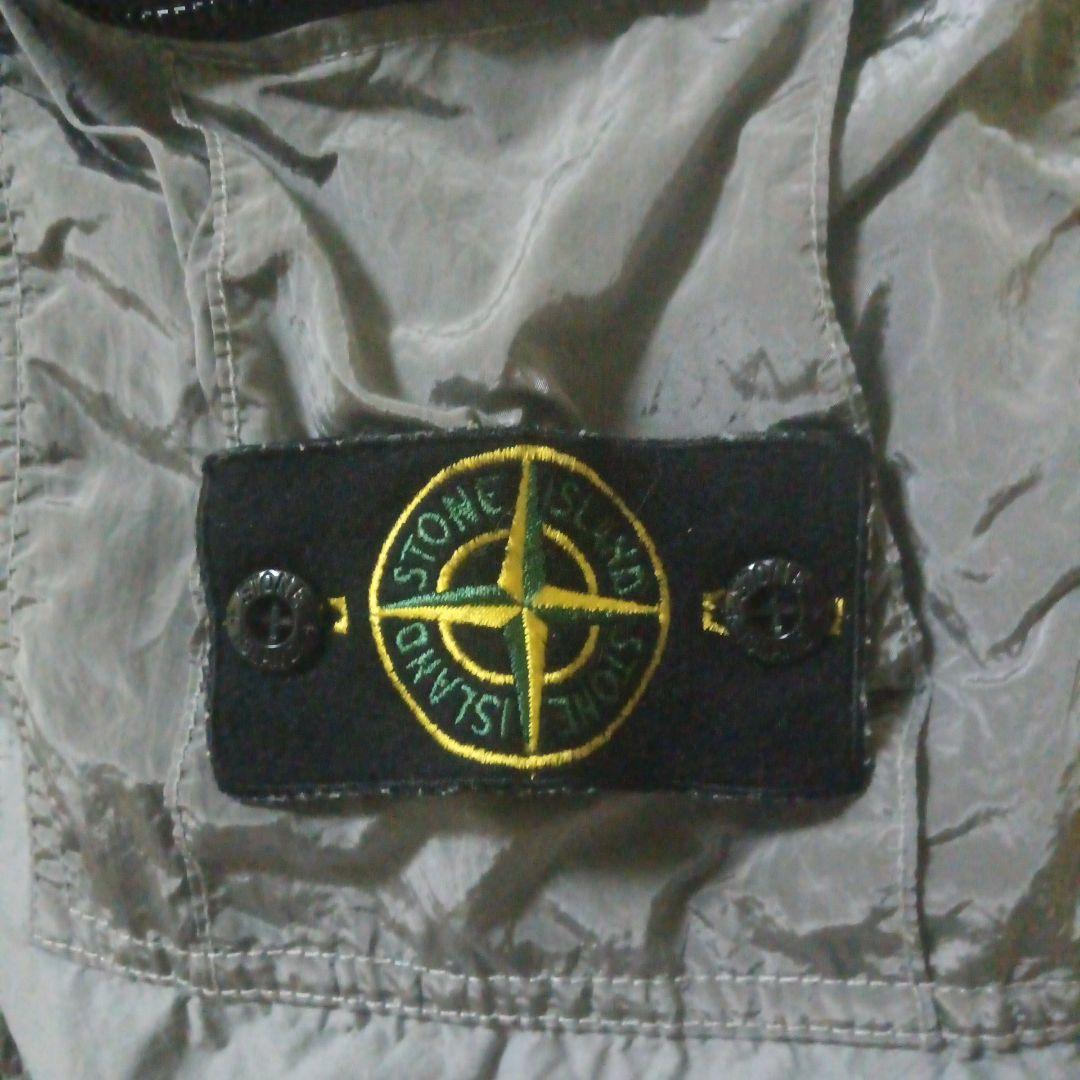 美品　Stone  グレー　シルバー カーゴパンツ Mサイズ