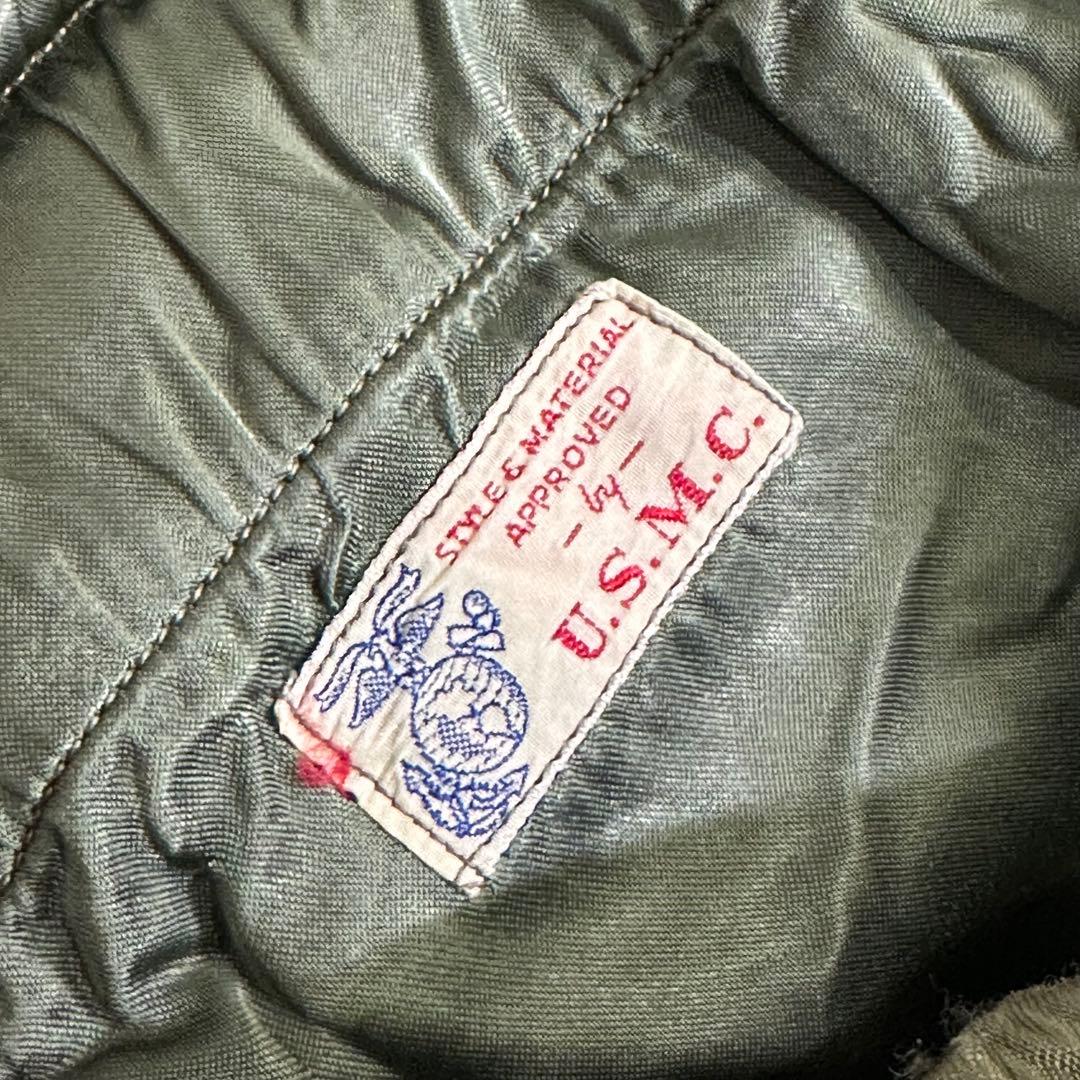 40s USMC【ウールギャバンジン　wool trousers レア】