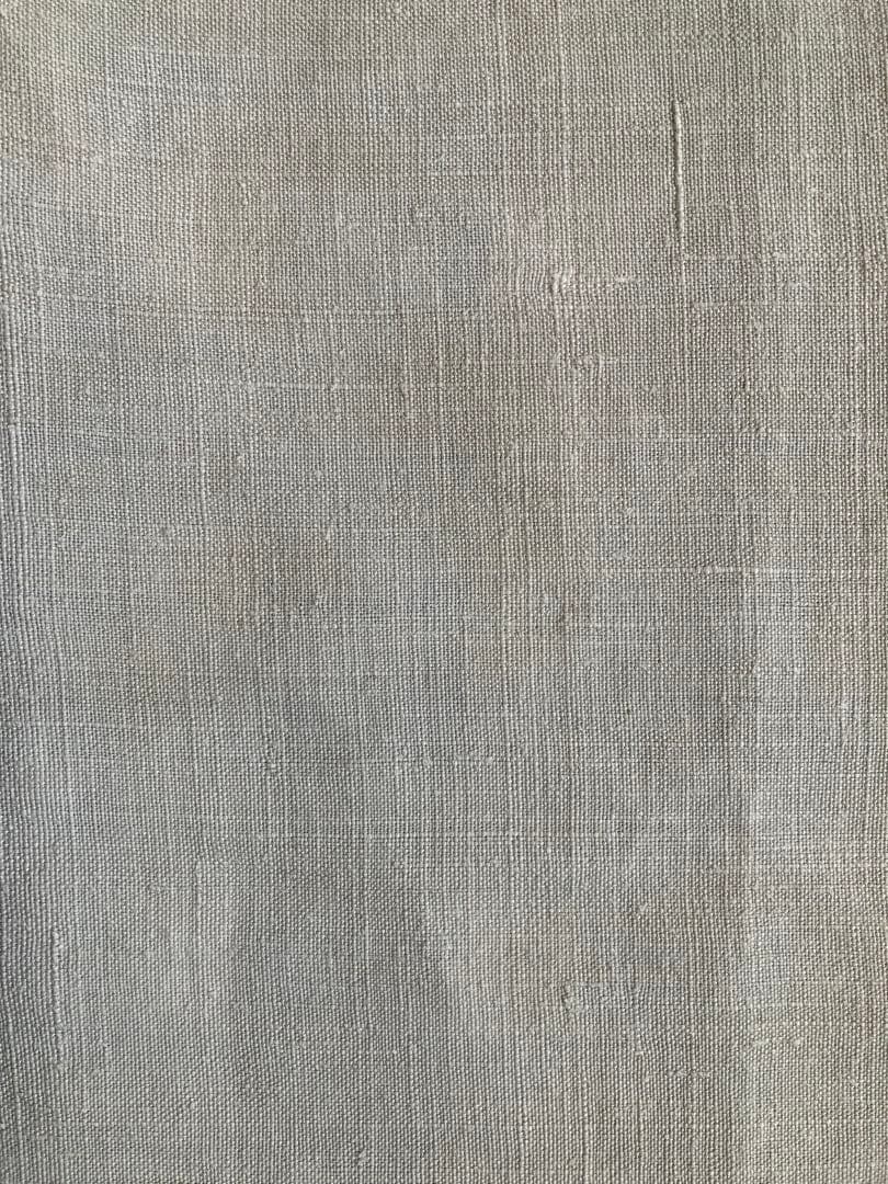 19世紀 フランス　アルザス　ケルシュ　リネン　インディゴ　クロス