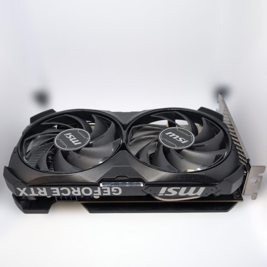 グラフィックボード・グラボ・ビデオカード MSI RTX 4060 VENTUS 2X BLACK 8GB OC