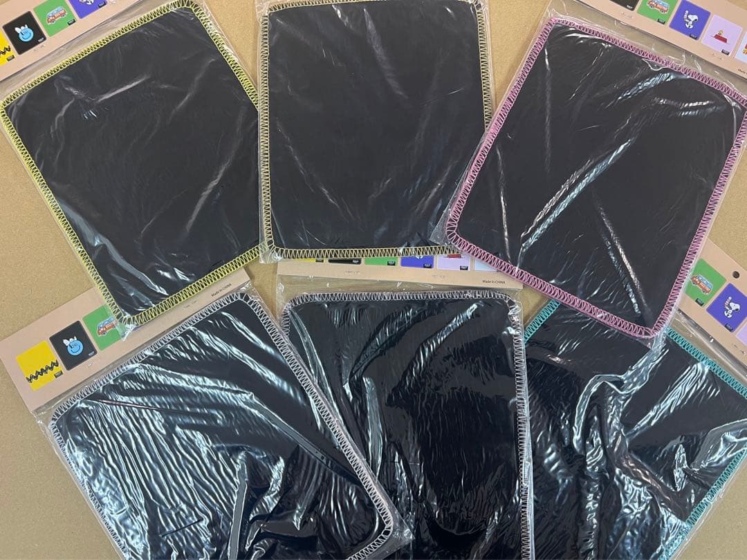 6枚セット【レア・数量限定】ABS スヌーピー シャミー レザーパッド