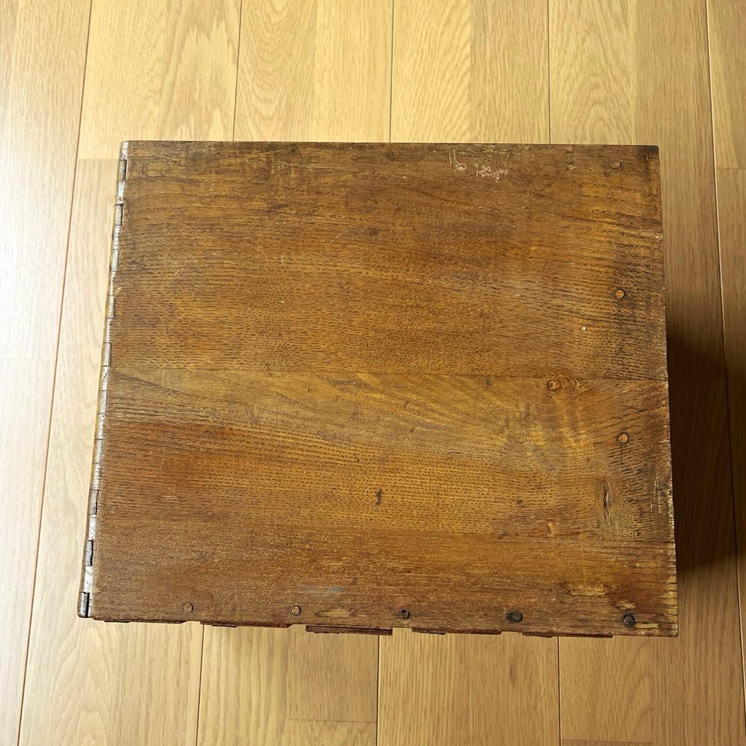 古道具　昭和レトロ　小引き出し　5杯　木製